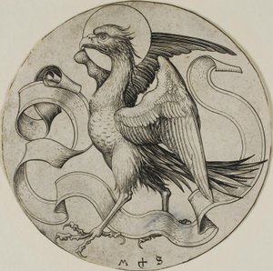 A Águia de São João de Martin Schongauer