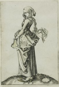 A Quinta Virgem Louca de Martin Schongauer