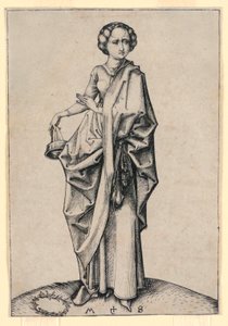 A Quarta Virgem Tola de Martin Schongauer