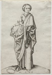 O quarto das virgens tolas. de Martin Schongauer