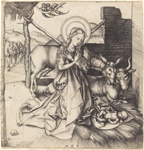 A Natividade de Martin Schongauer