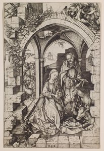 A Natividade de Martin Schongauer