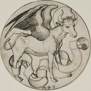 O Boi de São Lucas de Martin Schongauer
