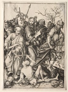 A Paixão: Cristo levado cativo de Martin Schongauer