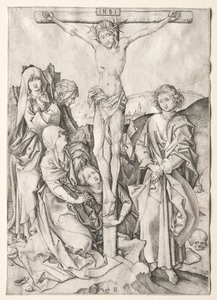A Paixão: Cristo na Cruz de Martin Schongauer