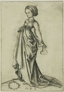 A Segunda Virgem Louca de Martin Schongauer