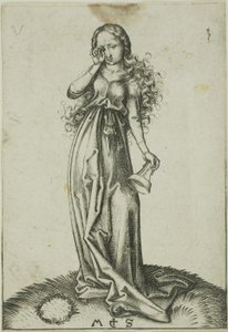 A Terceira Virgem Louca de Martin Schongauer