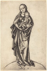 Virgem e o Menino com a Maçã de Martin Schongauer