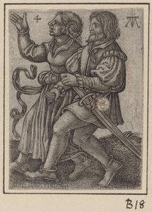 Casal Dançarino, Virado à Esquerda de Martin Treu