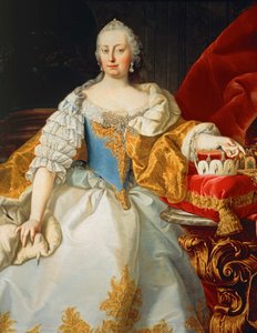 Imperatriz Maria Theresia da Áustria ... (pintura sobre tela)