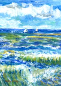 Saintes-Maries-de-la-Mer (Homenagem a Vincent van Gogh)