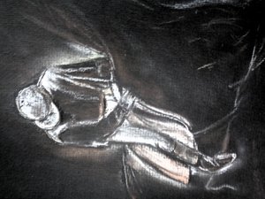 Estudo segundo Degas - Homenagem de Martina Konitzky