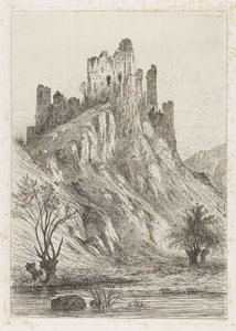 Ruínas do castelo de Montaigle