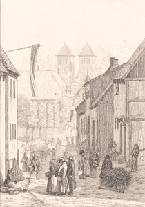 Um dia de mercado em Viborg de Martinus Rørbye