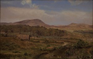 Paisagem perto de Blokhus, Jutlândia de Martinus Rørbye