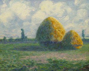 Palheiros (óleo sobre tela)