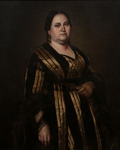 Carlota Blanco de Guzmán por Martín Tovar y Tovar de Martin Tovar y Tovar