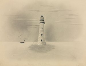 Farol de Eddystone, 1840.