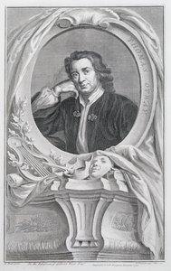 Thomas Otway, gravado por Jacobus Houbraken (1698-1780) Amsterdam, 1741 de Mary Beale