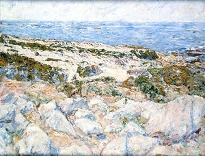 Dunas de areia na Califórnia (óleo sobre tela) de Mary C. Brady