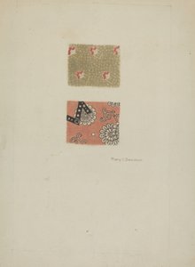 Algodão estampado de Mary C. Davidson