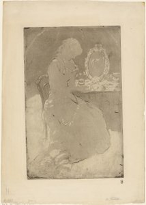 Na penteadeira de Mary Cassatt