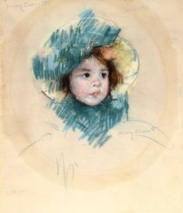 Cabeça de Margot de Mary Cassatt