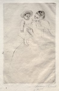 Hélène de Septeuil, c. 1891. de Mary Cassatt