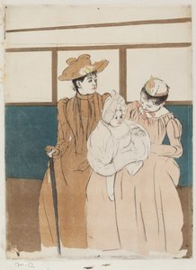 No Omnibus, 1890-1891. de Mary Cassatt