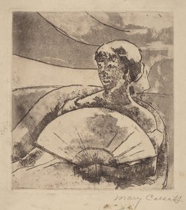 Na Caixa de Ópera (nº 3) de Mary Cassatt