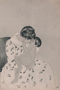 Mãe e Filho, c.1890s, 1946 de Mary Cassatt