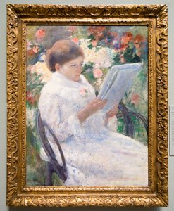 Numa varanda de Mary Cassatt