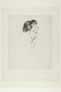 Mãe Camponesa e Filho de Mary Cassatt