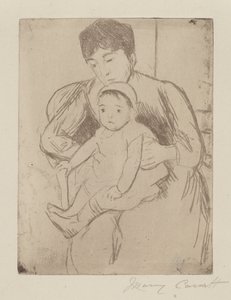 Preparando a conta para um passeio de Mary Cassatt