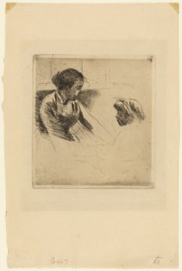 Susan e criança se encarando de Mary Cassatt