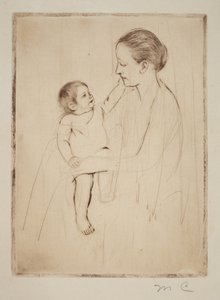 A carícia de Mary Cassatt
