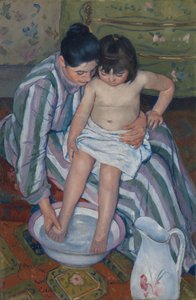 O Banho da Criança de Mary Cassatt