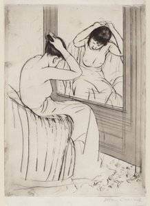 O penteado de Mary Cassatt