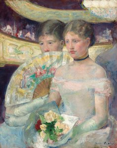 The Lodge, c. 1878-1880. de Mary Cassatt