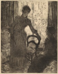 O visitante de Mary Cassatt