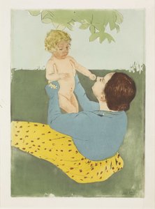 Debaixo do castanheiro-da-índia de Mary Cassatt