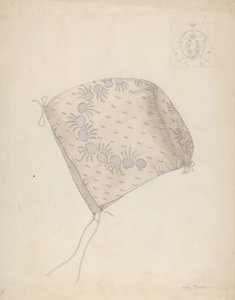 Boné do bebê, c. 1937. de Mary E Humes