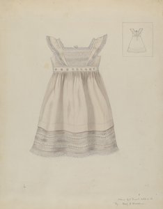Vestido de criança, c. 1937.