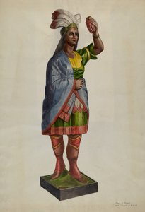Cigararia Pocahontas, c. 1939.