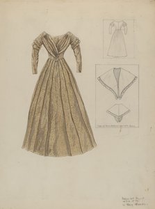 Vestido, c. 1937.