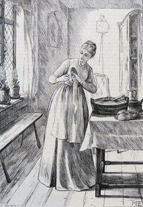 Ilustração da Dona de Casa