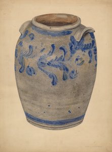 Stoneware Crock, 19351942. de Mary Fitzgerald