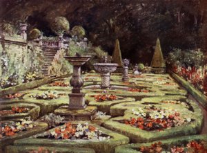 Scottish Gardens: Dalzell (cor litho) de Mary Georgina Wade Wilson