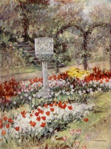 Scottish Gardens: Bantaskine Sul (cor litho)