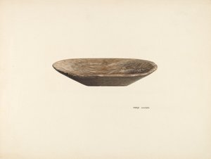 Bread Dough Bowl, c. 1939. de Mary Hansen